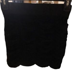Black bandage size small skirt size small stretch knit perfect year round